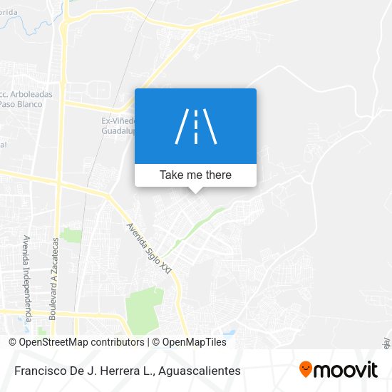 Francisco De J. Herrera L. map