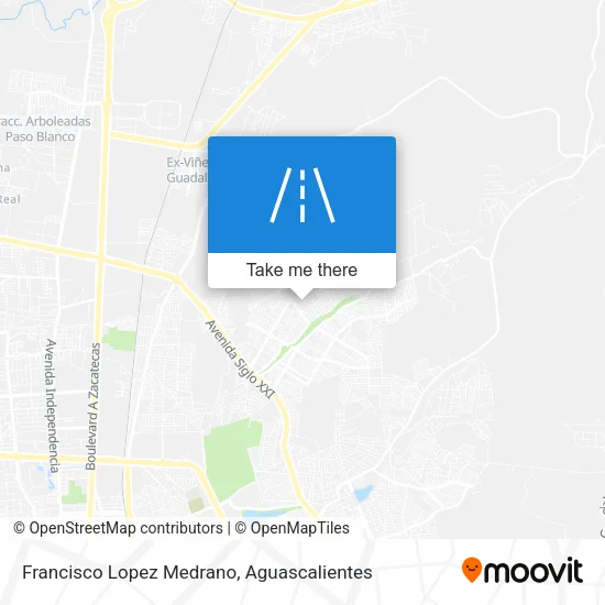 Mapa de Francisco Lopez Medrano