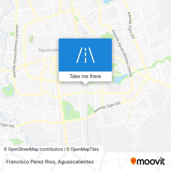 Mapa de Francisco Perez Rios