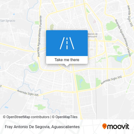 Fray Antonio De Segovia map