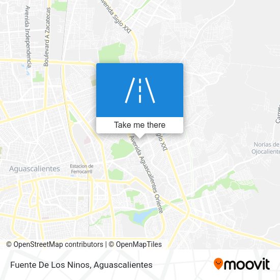 Fuente De Los Ninos map