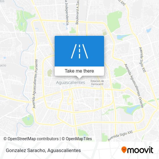 Gonzalez Saracho map