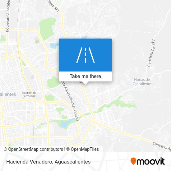 Hacienda Venadero map