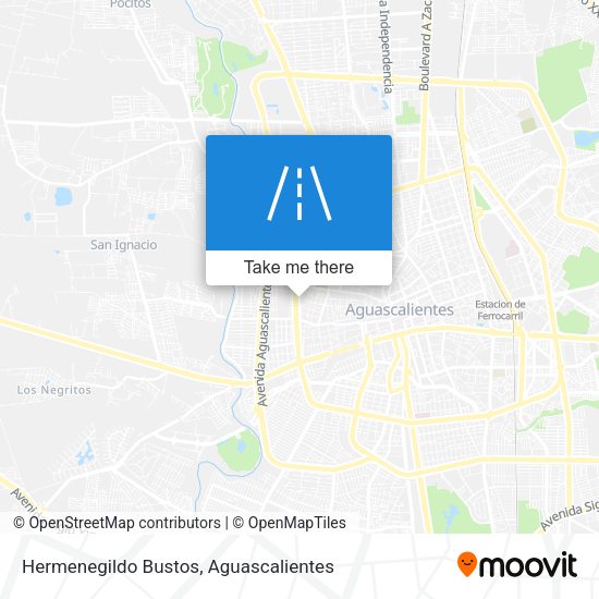 Hermenegildo Bustos map