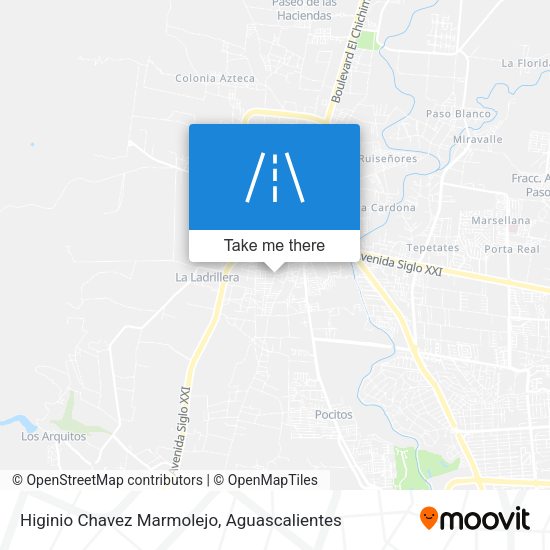 Mapa de Higinio Chavez Marmolejo