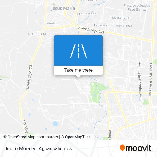 Isidro Morales map