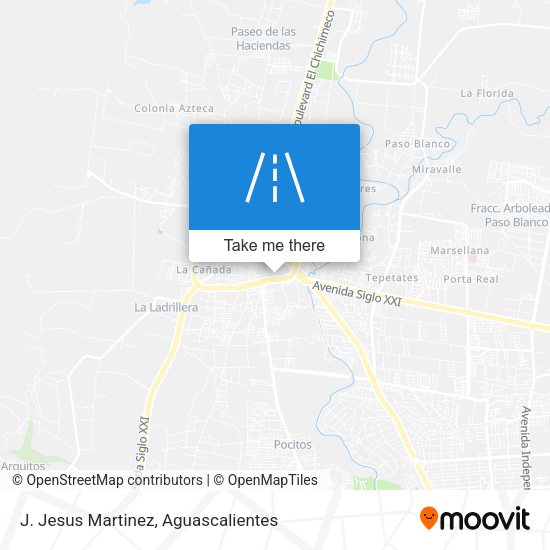 J. Jesus Martinez map