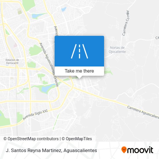 Mapa de J. Santos Reyna Martinez