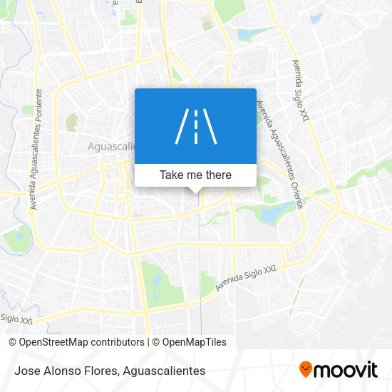 Jose Alonso Flores map