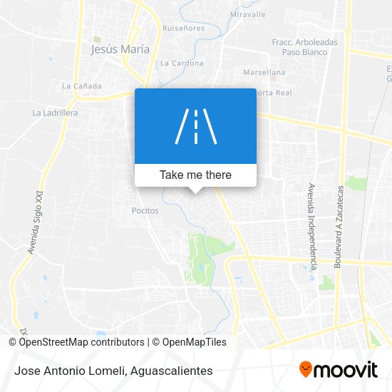 Jose Antonio Lomeli map