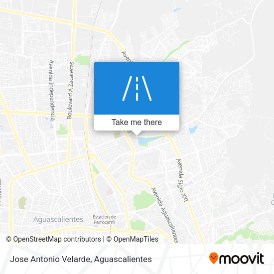 Jose Antonio Velarde map