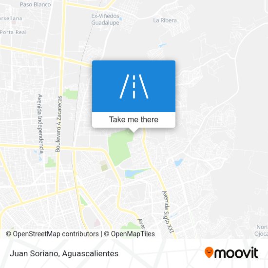 Juan Soriano map