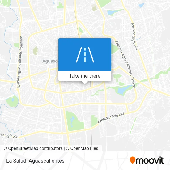 La Salud map