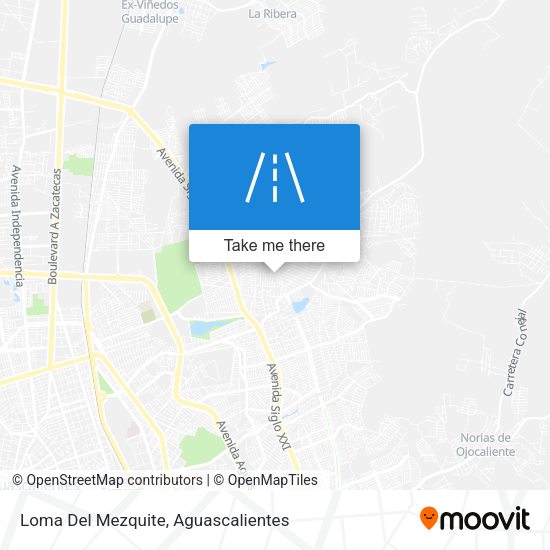 Mapa de Loma Del Mezquite
