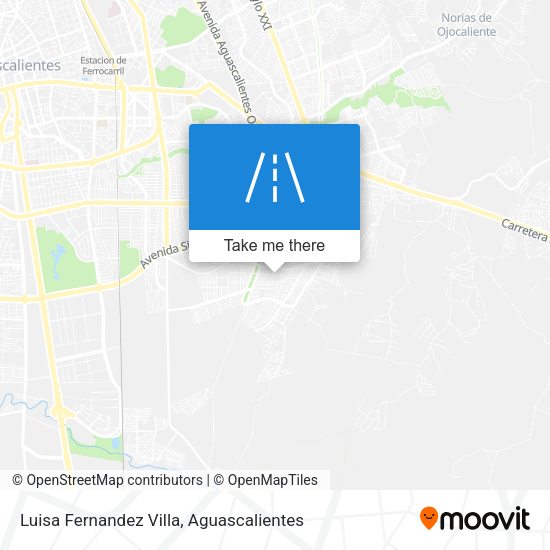 Luisa Fernandez Villa map