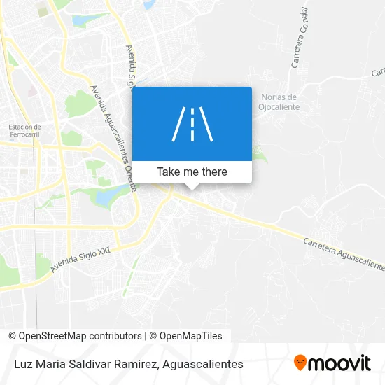 Luz Maria Saldivar Ramirez map