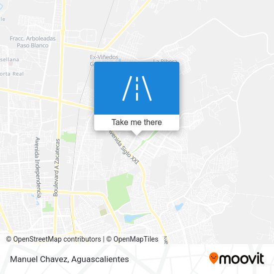 Mapa de Manuel Chavez