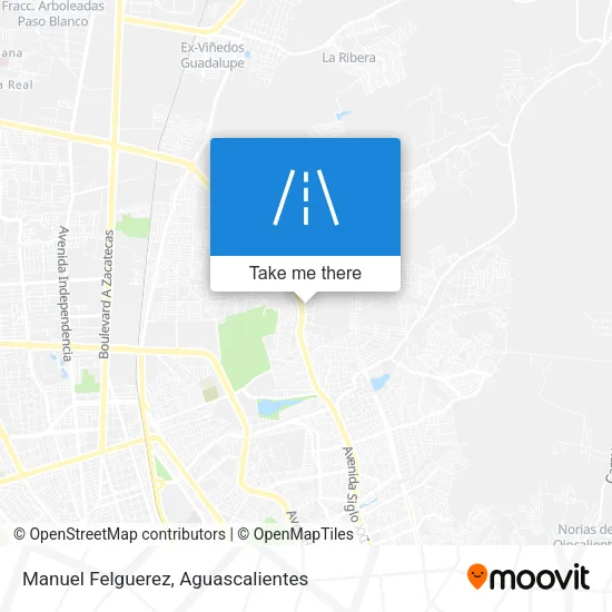 Manuel Felguerez map