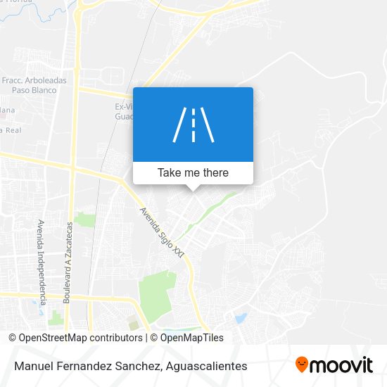 Manuel Fernandez Sanchez map