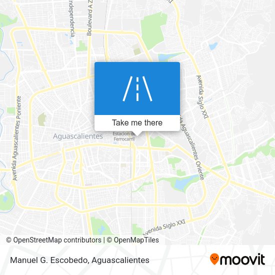 Manuel G. Escobedo map