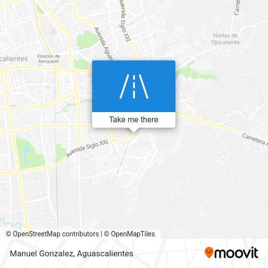 Manuel Gonzalez map