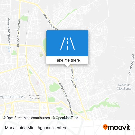 Maria Luisa Mier map