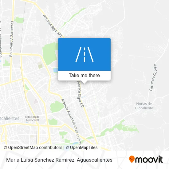 Maria Luisa Sanchez Ramirez map