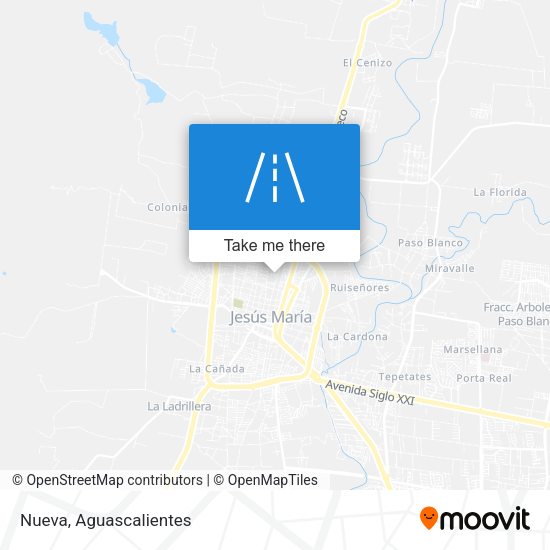 Mapa de Nueva