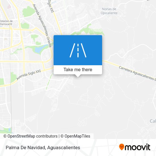Mapa de Palma De Navidad