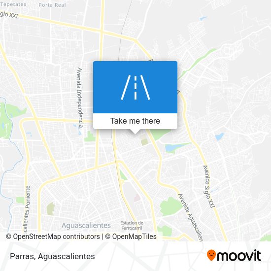 Mapa de Parras