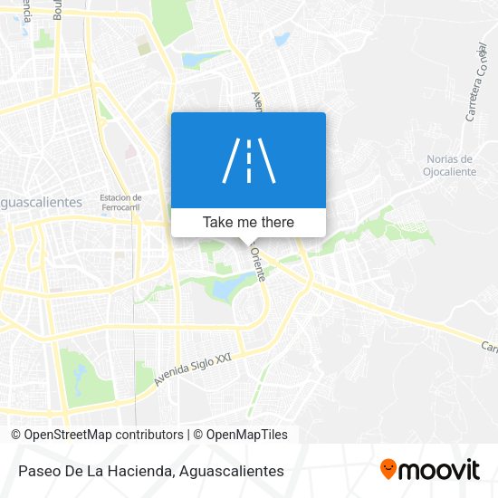 Paseo De La Hacienda map