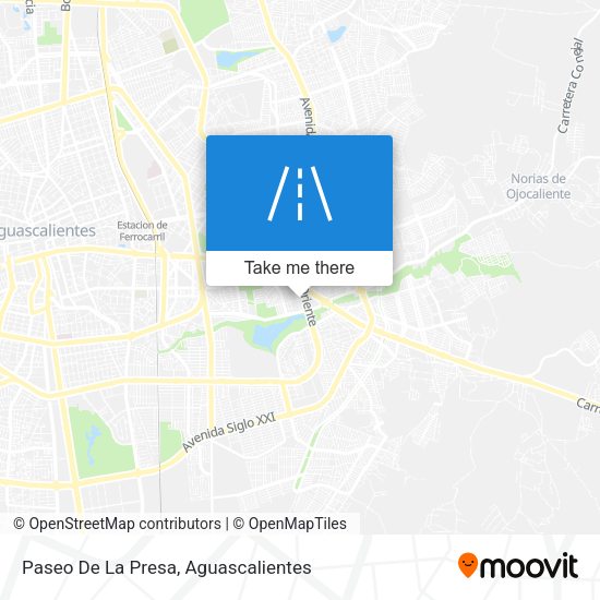 Paseo De La Presa map