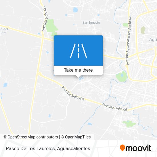 Paseo De Los Laureles map