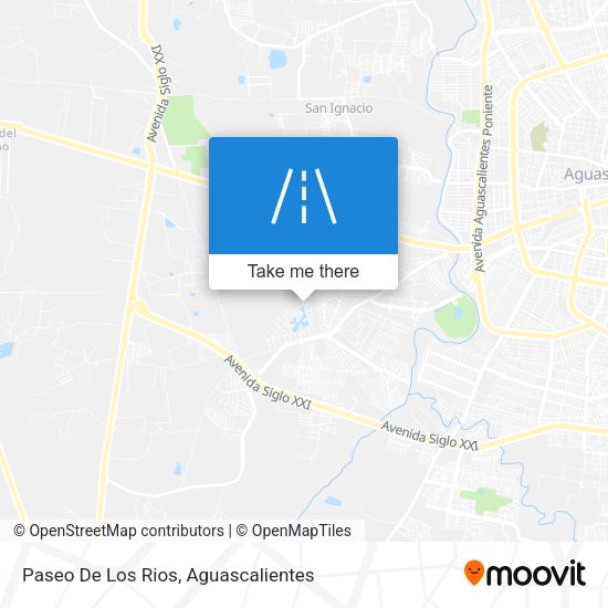 Paseo De Los Rios map