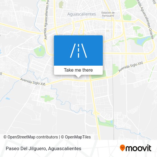 Paseo Del Jilguero map