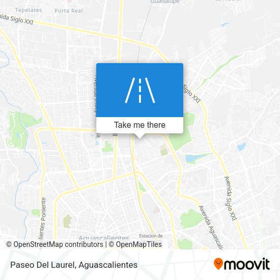 Mapa de Paseo Del Laurel
