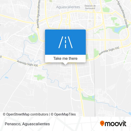 Mapa de Penasco