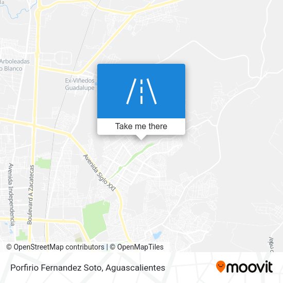 Porfirio Fernandez Soto map