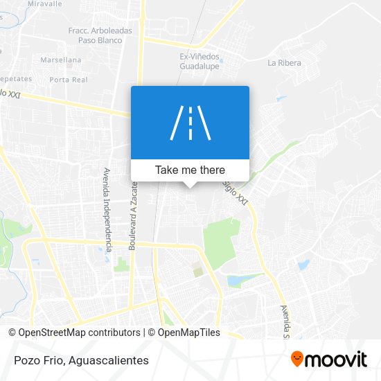 Mapa de Pozo Frio