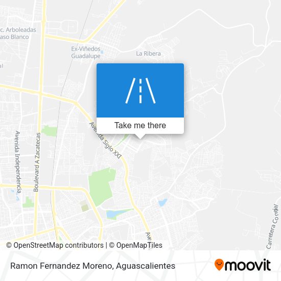Ramon Fernandez Moreno map