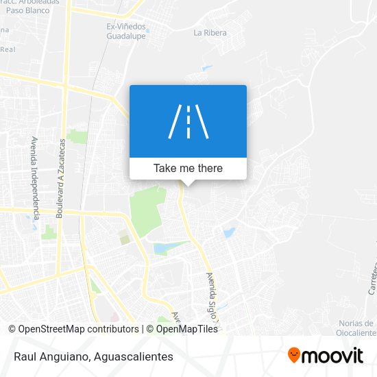 Mapa de Raul Anguiano