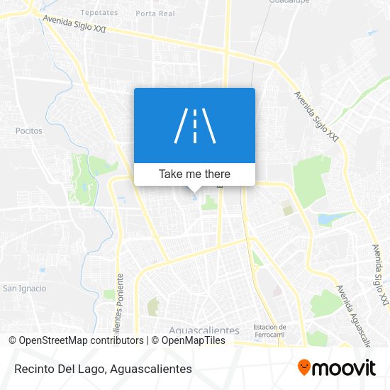 Recinto Del Lago map