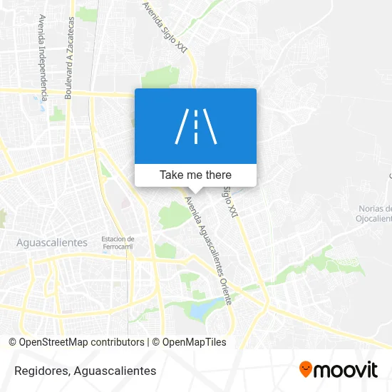 Regidores map
