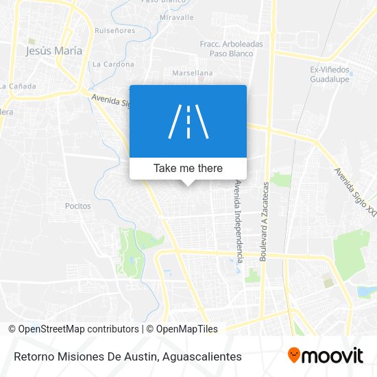 Mapa de Retorno Misiones De Austin