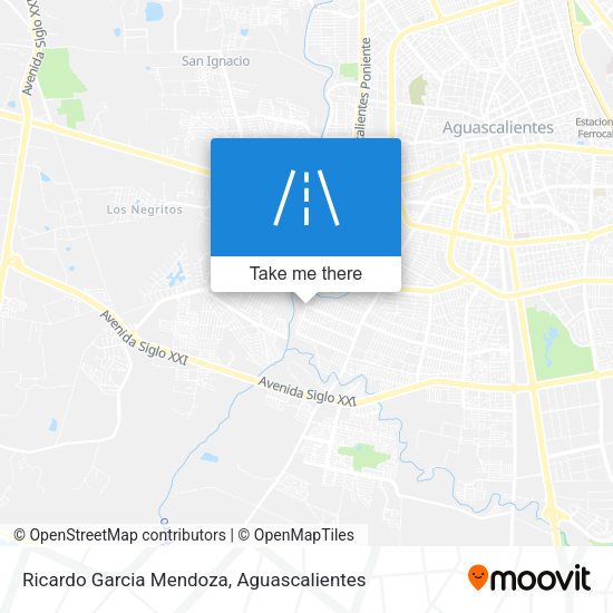 Ricardo Garcia Mendoza map