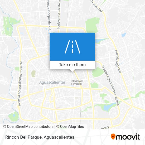 Rincon Del Parque map