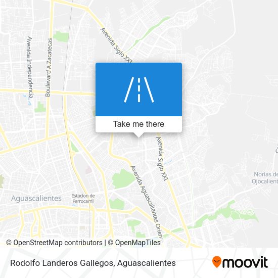 Mapa de Rodolfo Landeros Gallegos