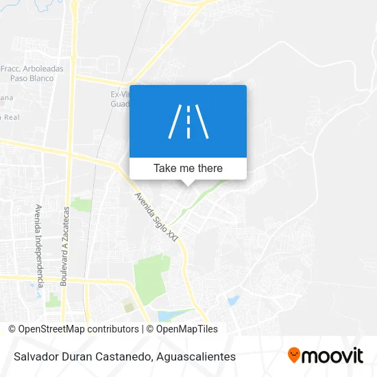 Salvador Duran Castanedo map