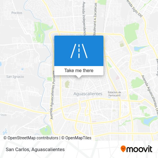 Mapa de San Carlos