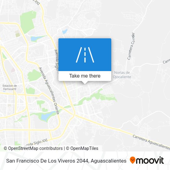 Mapa de San Francisco De Los Viveros 2044